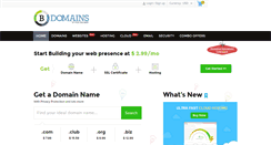 Desktop Screenshot of bdomains.com
